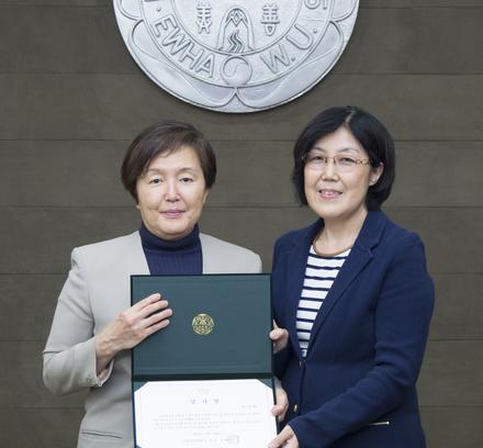 임경희 동문, 간호과학관건축기금 1억 원 약정